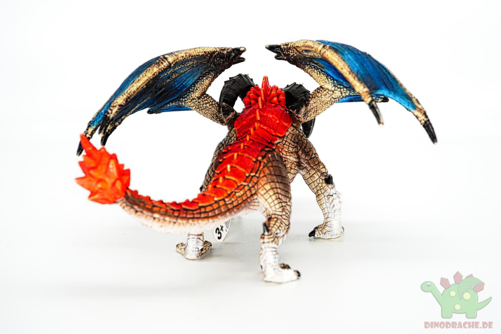 Schleich Eldrador Drache Rammbock 70511 mit Fähnchen